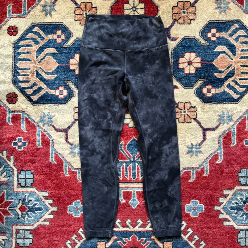 Lululemon High Rise Align Leggings Tie Dye Size 6